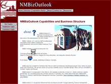 Tablet Screenshot of nmbizoutlook.com